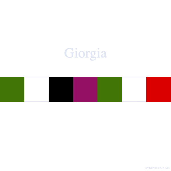 Di che colore è il tuo nome? Scoprilo con la sinestesia grafema-colore