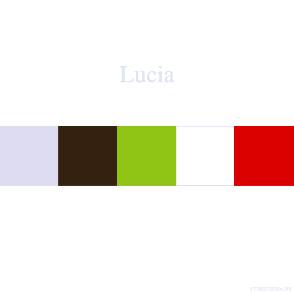 Di che colore è il tuo nome? Scoprilo con la sinestesia grafema-colore