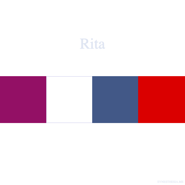 Di che colore è il tuo nome? Scoprilo con la sinestesia grafema-colore