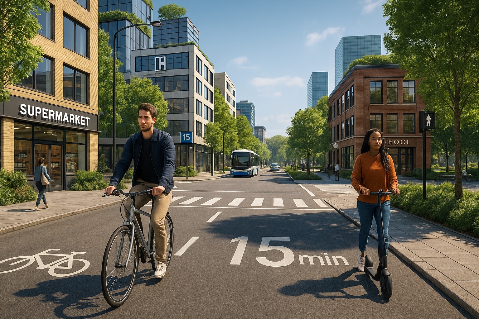 15 minute city cos8217232 la citt224 a 15 minuti e le ragioni di questo modlelo urbano
