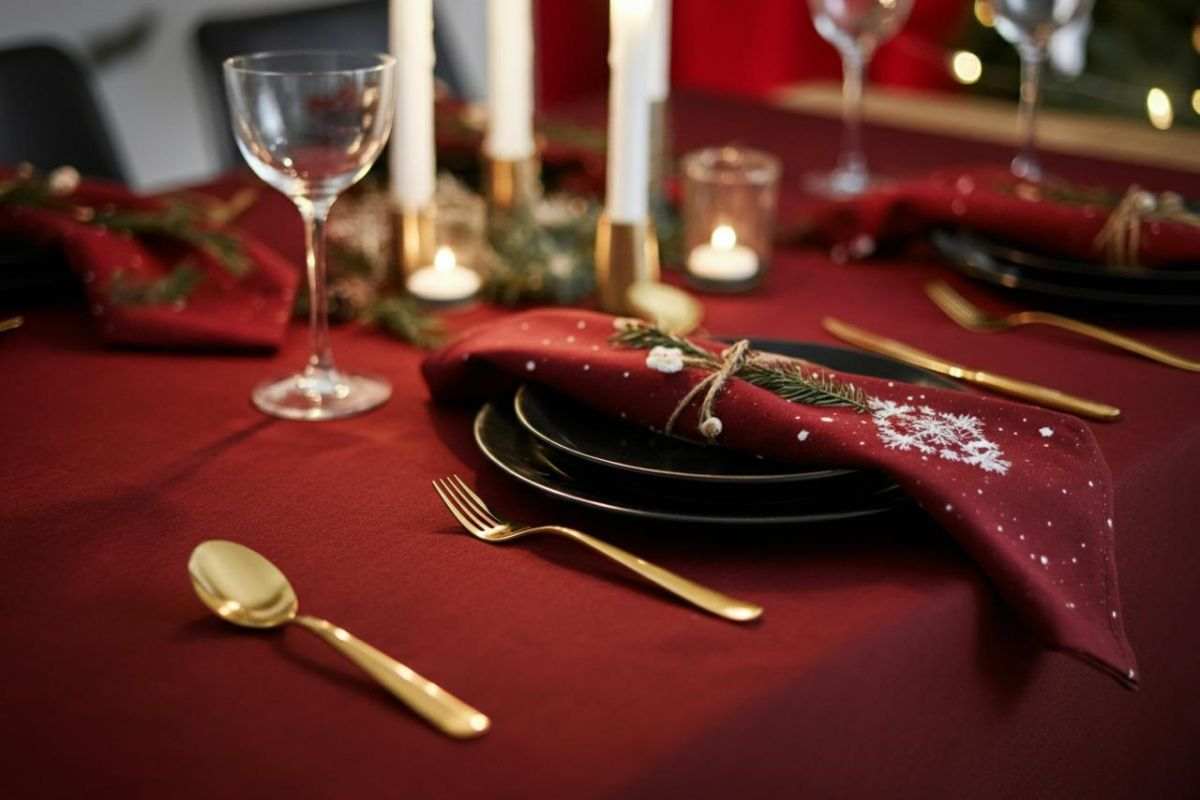 Idee tovaglie natalizie