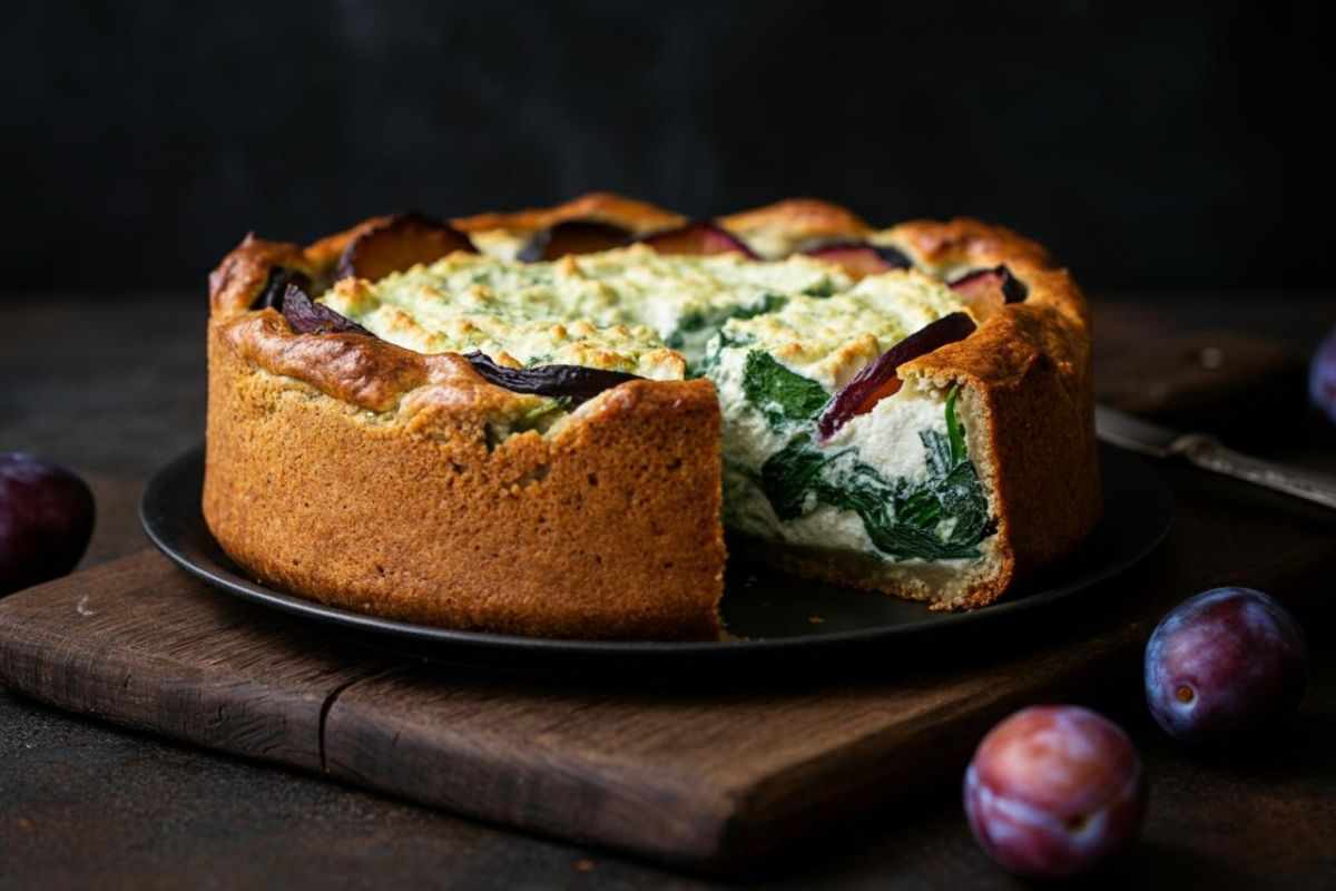 Plumcake ricotta e spinaci