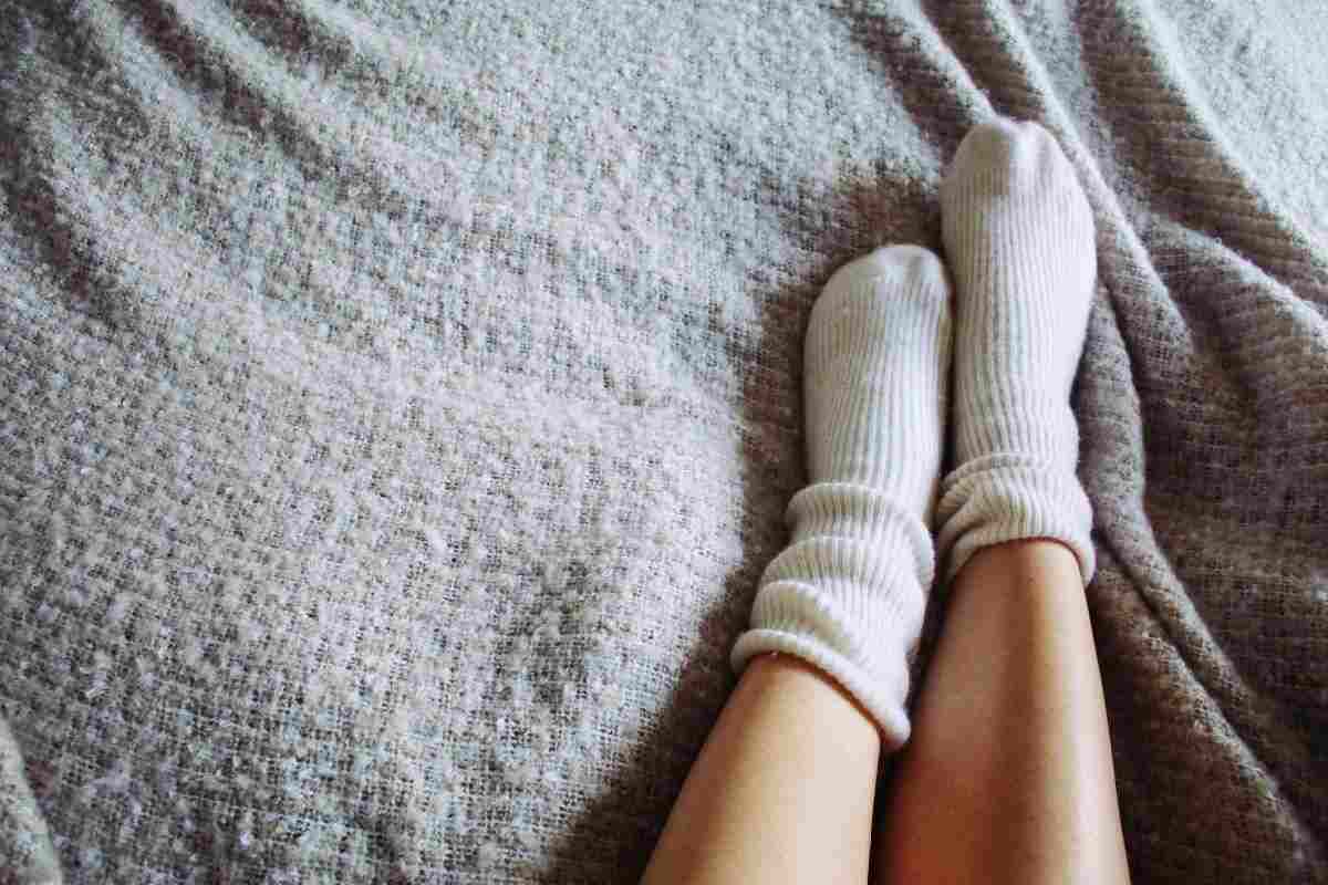 indossare o no i calzini a letto