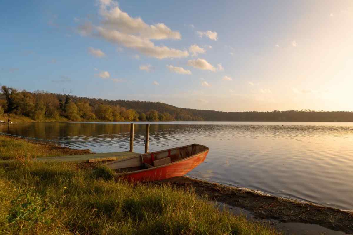 Lago di Martignano, vicino Roma