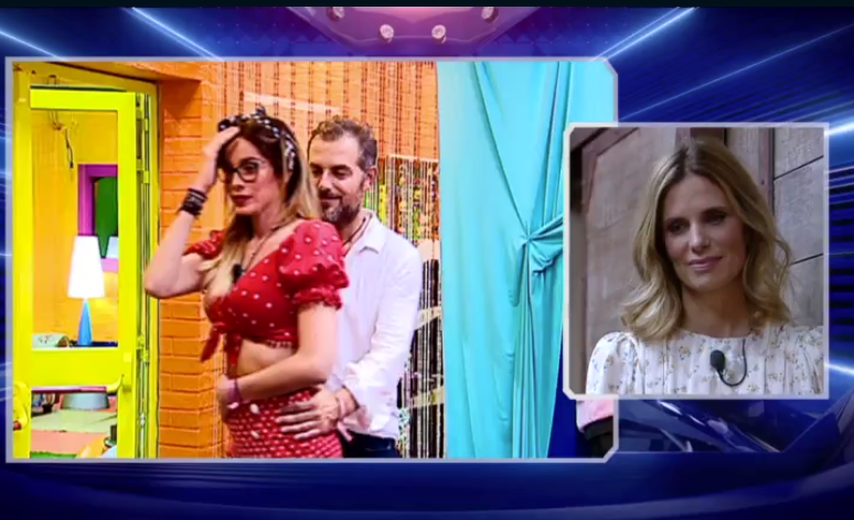 GF Vip, la proposta di Daniele Bossari a Filippa Lagerback