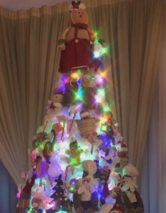 Lasciati ispirare dagli alberi di Natale e dalle decorazioni dei vip
