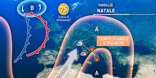 Natale freddo ma non troppo: come sarà il tempo durante le vacanze