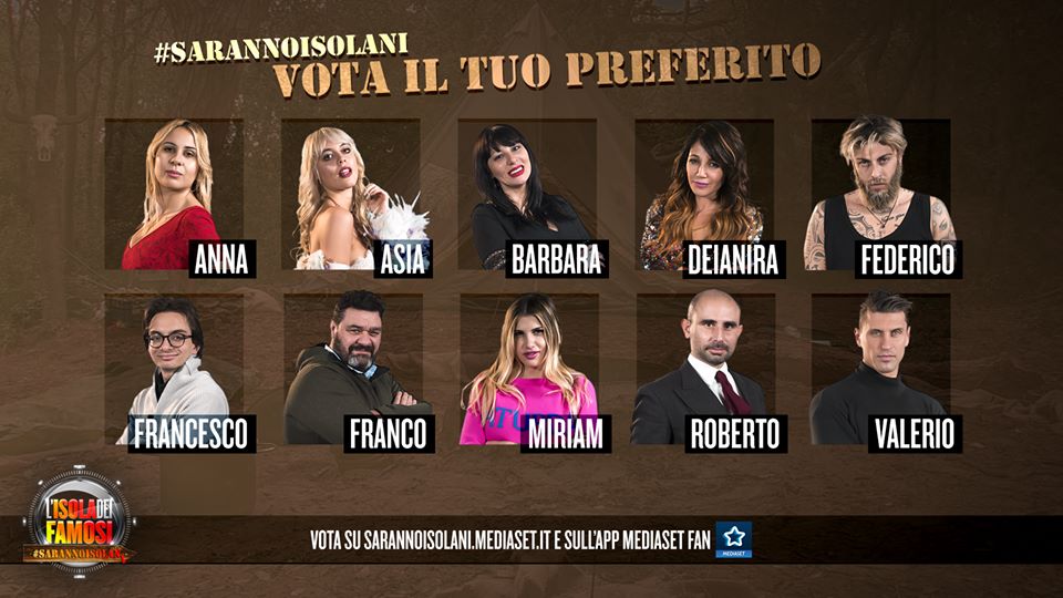 Isola dei Famosi 2018: i concorrenti confermati e i quasi certi