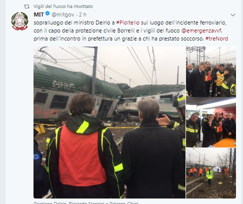 Milano, treno deragliato: 3 morti e 5 feriti gravi +++ in aggiornamento ++++