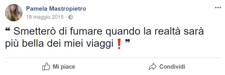 Pamela Mastropietro che scriveva il suo dolore fatto di droghe e di sogni