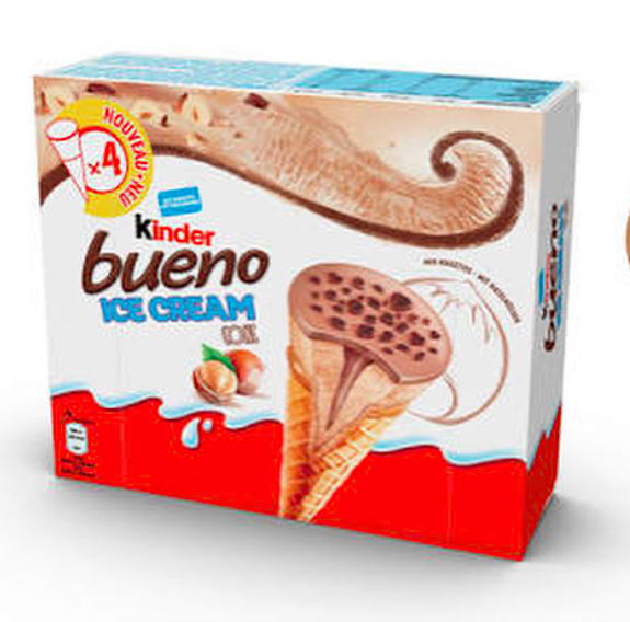 Ferrero annuncia l’arrivo dei gelati Kinder in Francia