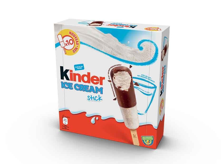 Ferrero annuncia l’arrivo dei gelati Kinder in Francia