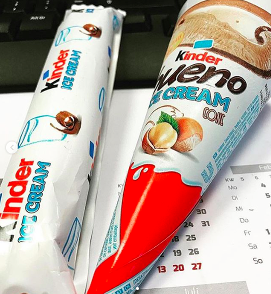 Ferrero annuncia l’arrivo dei gelati Kinder in Francia