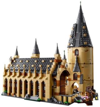 Harry Potter, la Sala Grande del castello di Hogwarts diventa Lego Harry Potter, la Sala Grande del castello di Hogwarts diventa Lego