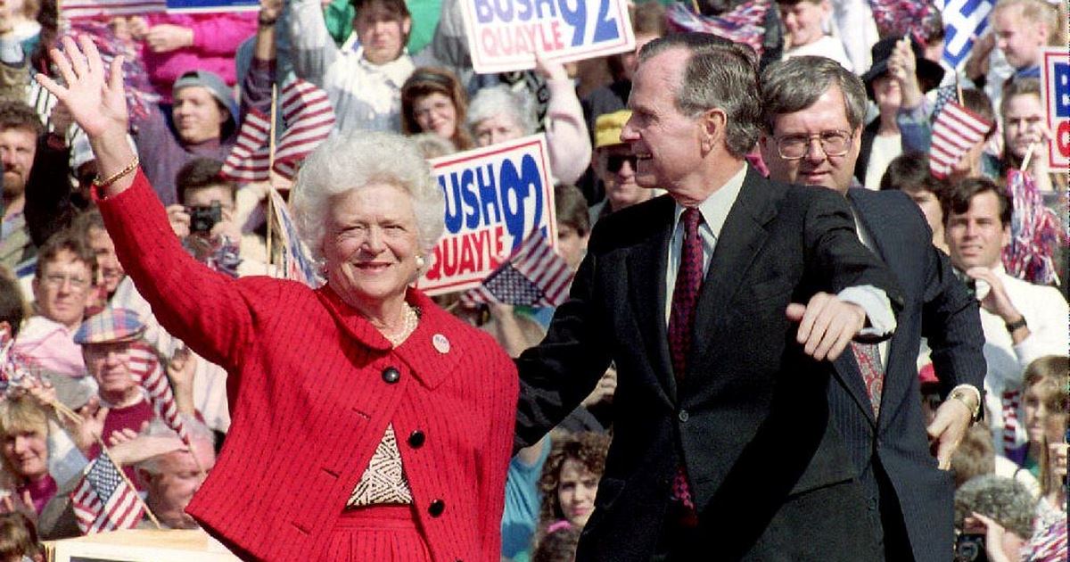 Addio a Barbara Bush, moglie e madre di due presidenti USA