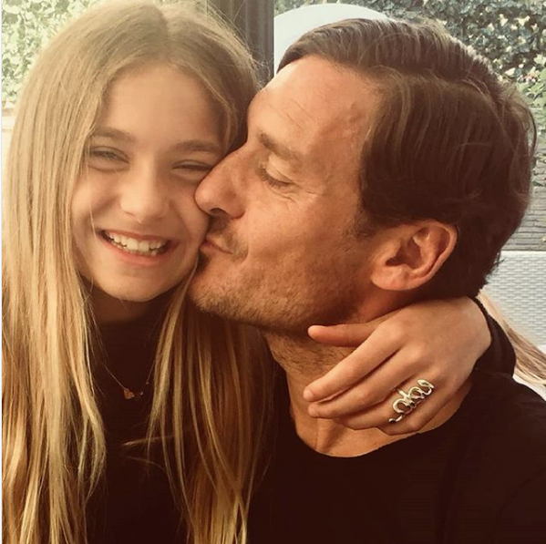 Chanel Totti ha già 11 anni: la dedica di papà e il regalo di mamma