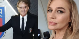 lory del santo e roberto mancini
