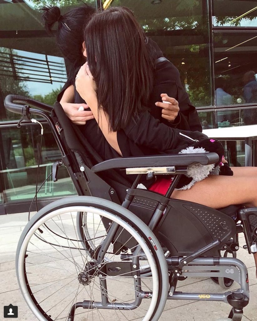 Georgette Polizzi: "Ritrovarsi all'improvviso sulla sedia a rotelle"