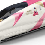 Arriva il treno ad alta velocità di Hello Kitty