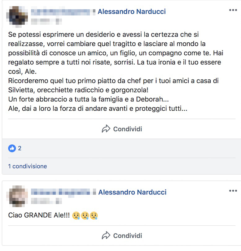 Alessandro Narducci, giovane chef stellato muore in un incidente stradale
