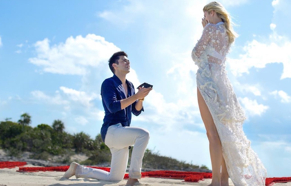 Devon Windsor e la proposta di matrimonio da sogno