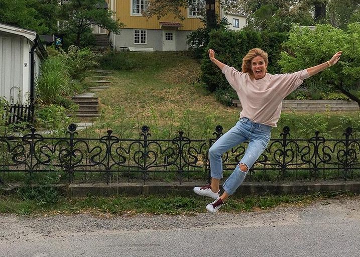 Sfida mondiale Hunziker-Lagerback: la "punizione" toccata a Michelle