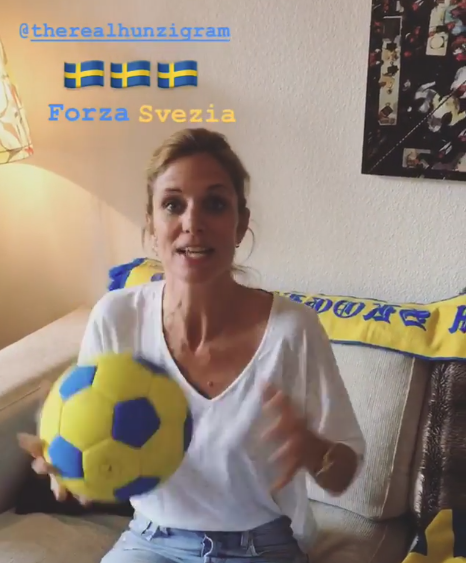 Sfida mondiale Hunziker-Lagerback: la "punizione" toccata a Michelle