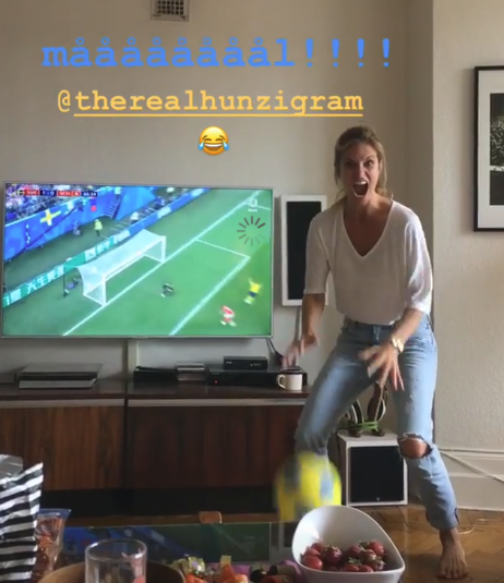 Sfida mondiale Hunziker-Lagerback: la "punizione" toccata a Michelle