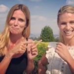 Sfida mondiale Hunziker-Lagerback: la "punizione" toccata a Michelle