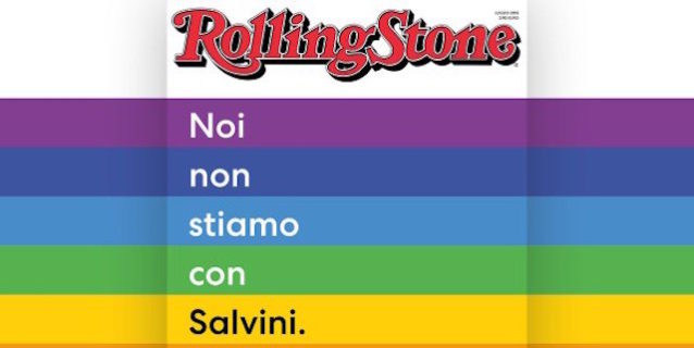 "Noi non stiamo con Salvini": la copertina di Rolling Stone diventa un boomerang