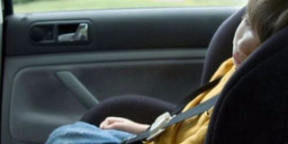 figli in auto