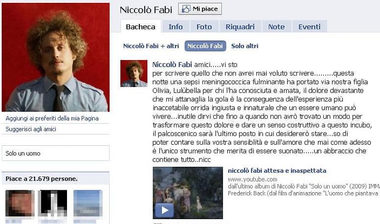 Niccolò Fabi: “Ho trasformato il dolore per la morte di mia figlia Lulù in amore”