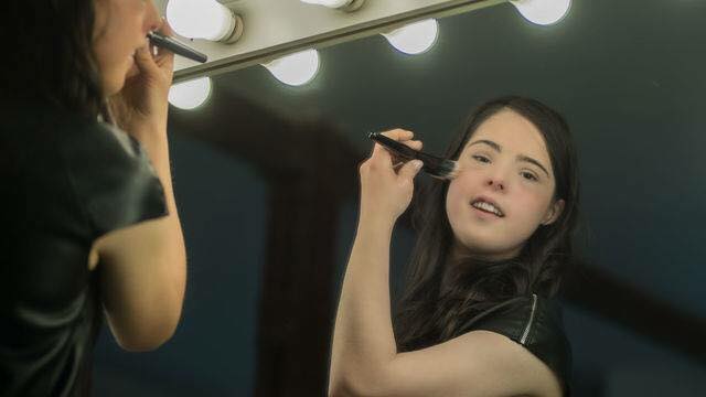 Marián Ávila, la prima modella down alla settimana della moda di New York