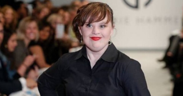 Marián Ávila, la prima modella down alla settimana della moda di New York