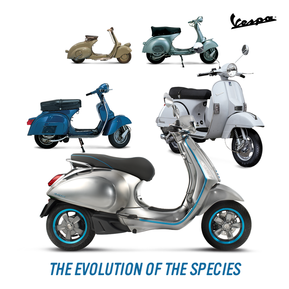 Arriva la Vespa Elettrica: sulle strade da Ottobre