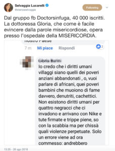 tweet Lucarelli