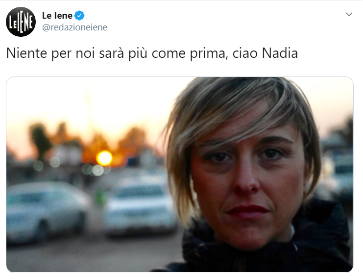 "Non fate i bravi", l'ultimo messaggio di Nadia Toffa