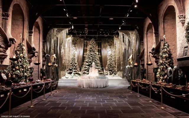Come partecipare al cenone natalizio a tema Harry Potter degli Warner Bros Studious