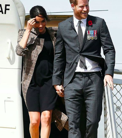 Meghan Markle, bellissima nell’abito premaman di Asos da 50 euro