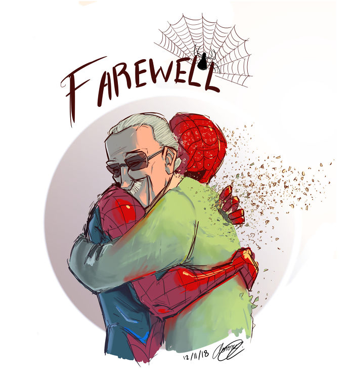Il dolore e la gratitudine degli eroi per la morte del loro papà in 30 fumetti
