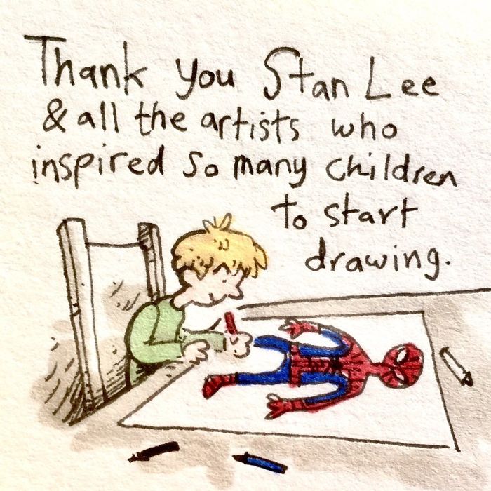 Il dolore e la gratitudine degli eroi per la morte del loro papà in 30 fumetti