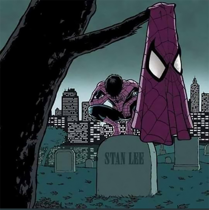 Il dolore e la gratitudine degli eroi per la morte del loro papà in 30 fumetti