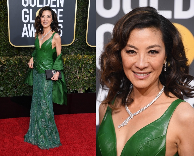 Effetto nudo, eccentrici, eleganti, regali: gli abiti delle star ai Golden Globe 2019