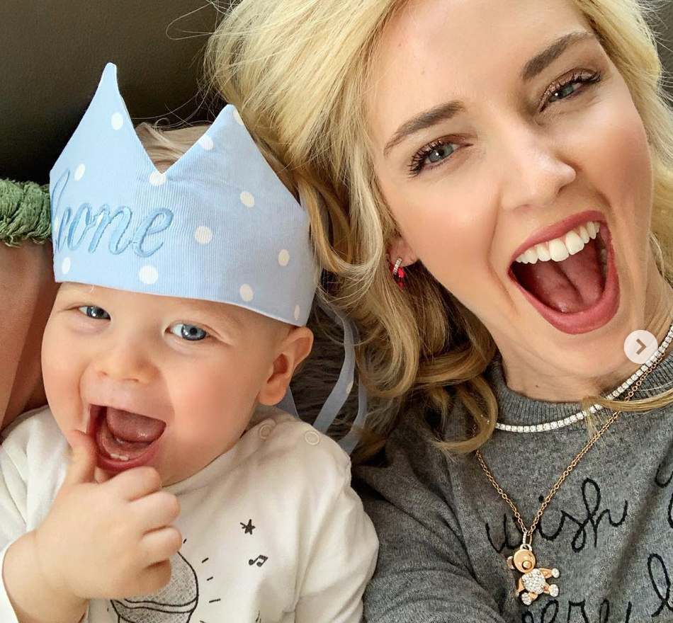 Un anno di Leone Lucia Ferragni: gli auguri di mamma e papà