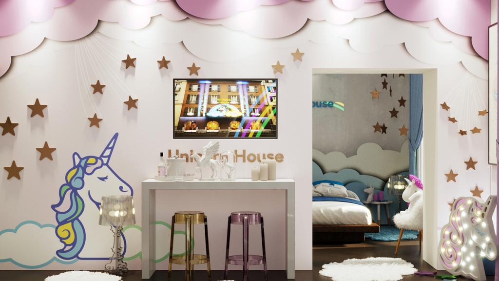 Ora puoi dormire in una casa unicorno in centro a Milano
