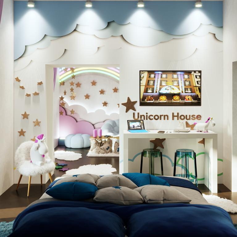 Ora puoi dormire in una casa unicorno in centro a Milano