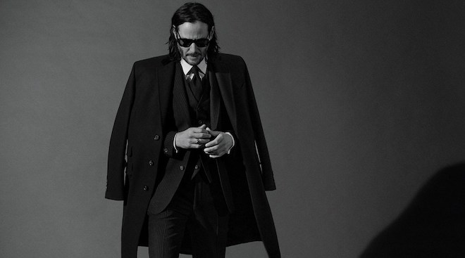 20 anni dopo: le foto di Keanu Reeves per Yves Saint Laurent