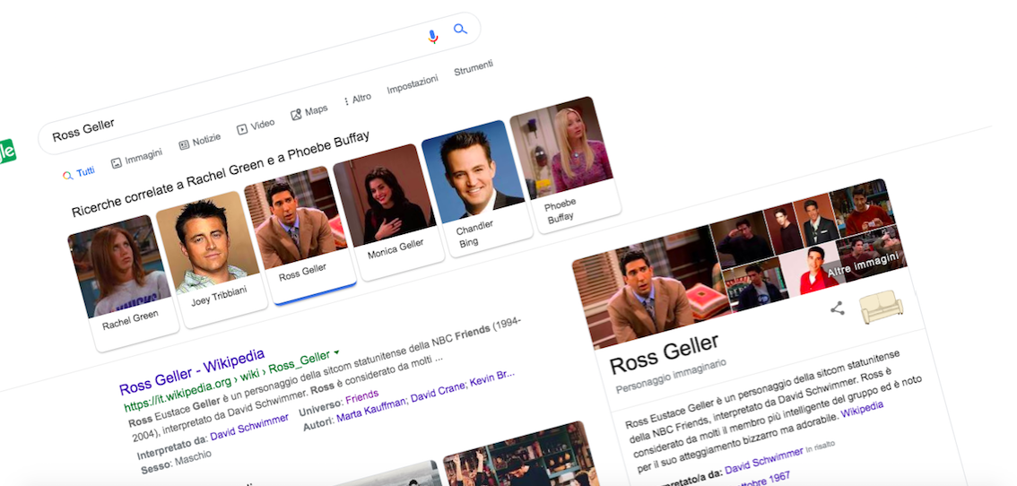 Ecco cosa succede se in questi giorni cercate i personaggi di Friends su Google