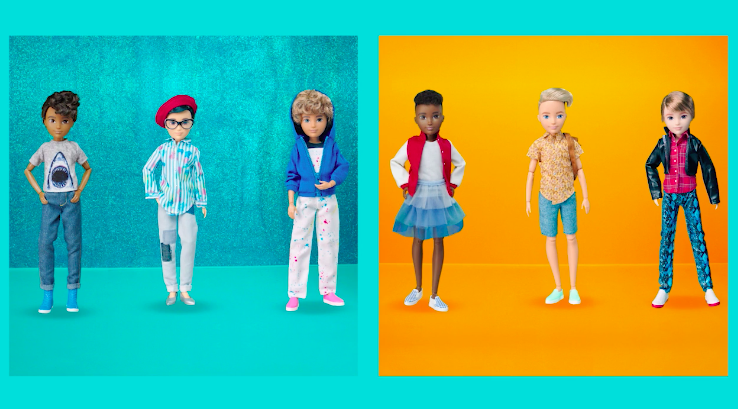 Sia femmine, sia maschi o senza genere: ecco le nuove bambole di Mattel