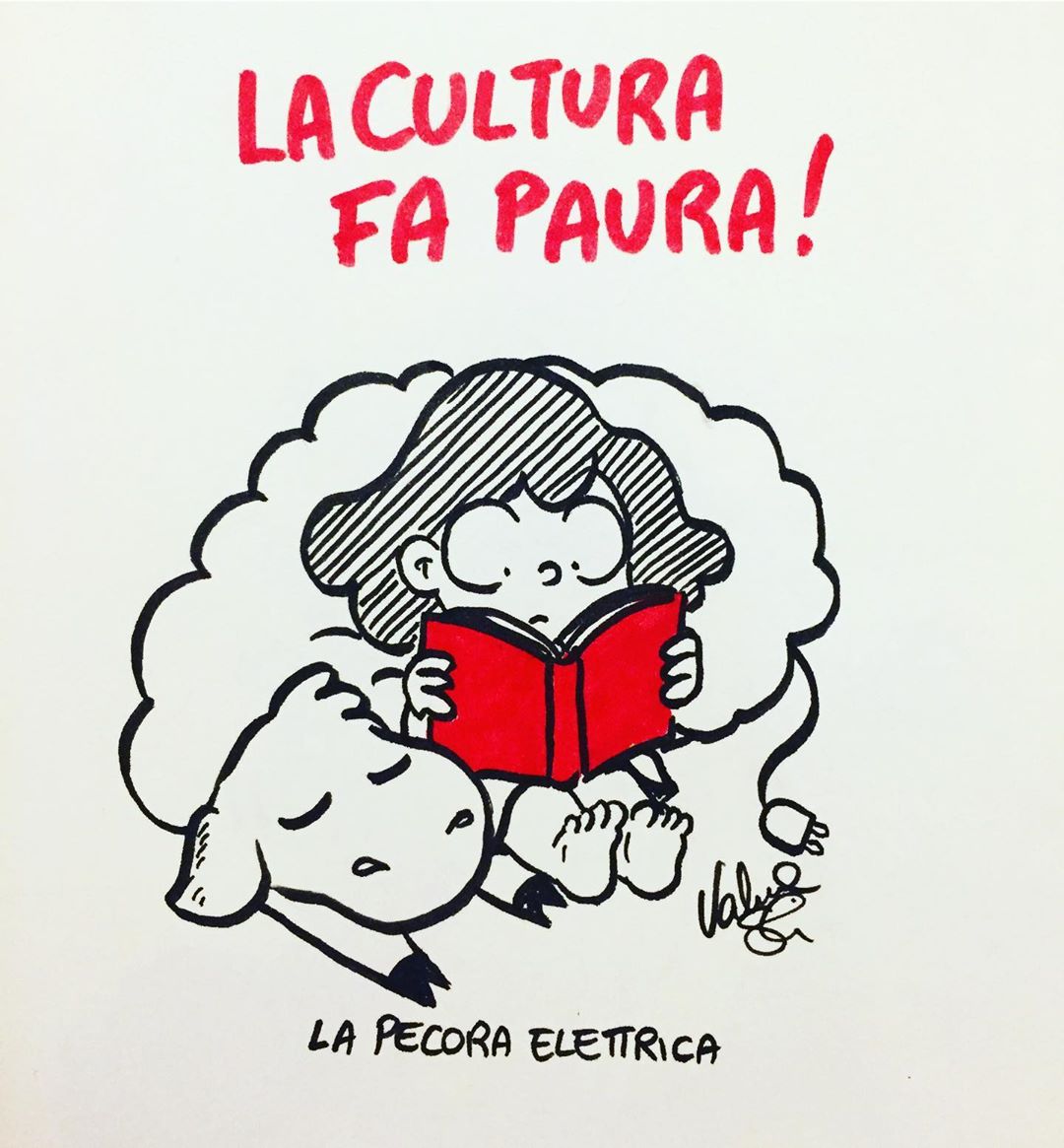 Libreria Pecora Elettrica: chi brucia i libri è un vile e un codardo